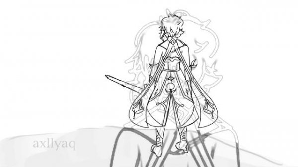 Genshin Impact Animation - Kaeya and Diluc | FANMADE