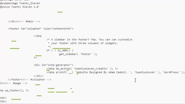 How To Remove The Words 'Powered By Wordpress' From The Bottom Of Your Wordpress Theme. смотреть онлайн