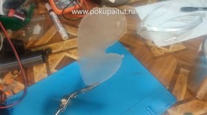 Восстановление полировка защитных очков химическим способом