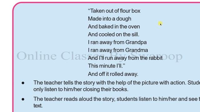 THE LITTLE ROUND BUN(1) || Odia Medium Class 5th English Chapter 2 || Online Classes By Swaroop смотреть онлайн