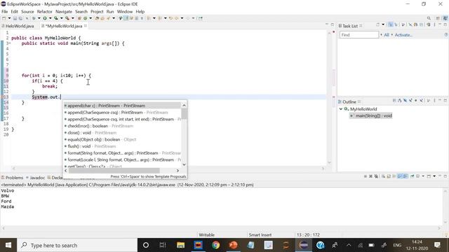 Java Break and Continue | Java Programming | Java tutorial | Part 23 смотреть онлайн