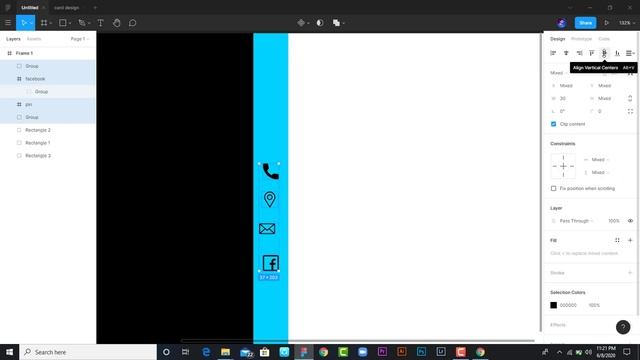 How To Make a Business Card in Figma | Graphics Design Tutorial Class 1 | MS Films | 2020