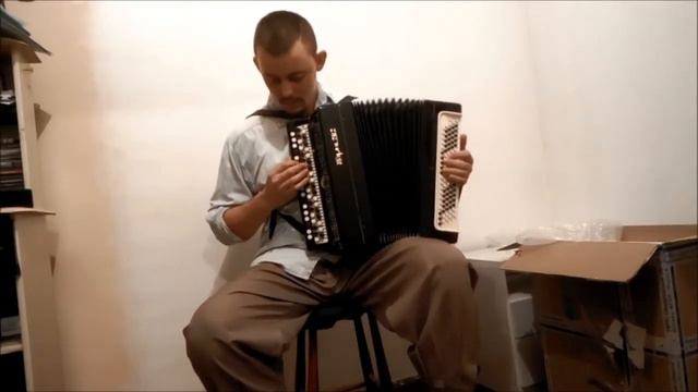 Bayan Tula 202 Russian Button Acordeão B-griff, Cromática, 100 Bass #02 - 02 смотреть онлайн