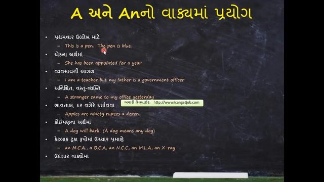 Indefinite and Definite Articles in English Grammar with example and exercise in gujarati language смотреть онлайн
