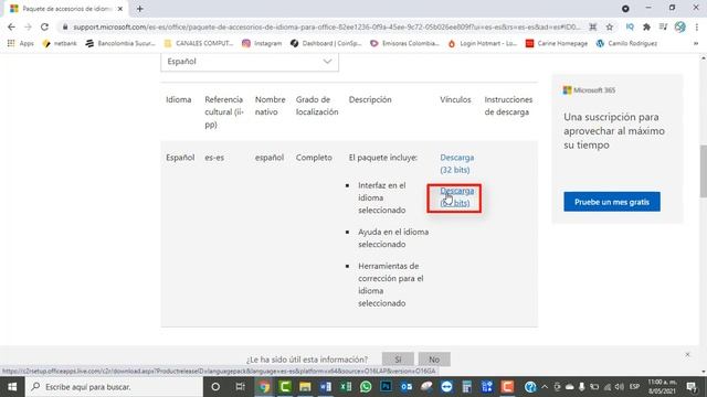 Cambiar el idioma de tu Office(Word, Excel, Power Point ) l Office 365- 2016, 2013, 2010 смотреть онлайн