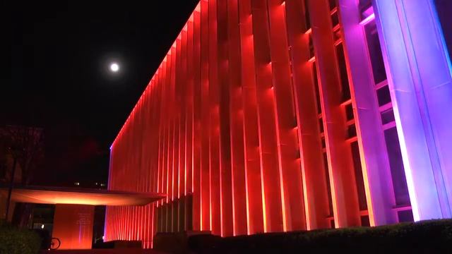 Hunt Library Light Show смотреть онлайн