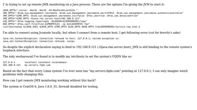 DevOps & SysAdmins: Remote JMX connections are sent to localhost смотреть онлайн