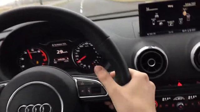 Audi A3 Sedan 1.8TFSI 180hk S tronic 0 to 100 смотреть онлайн