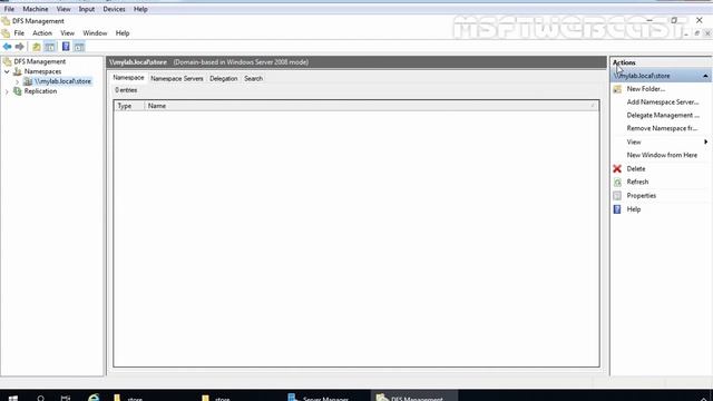 10. Install and Configure DFS Namespaces in Windows Server 2019 смотреть онлайн