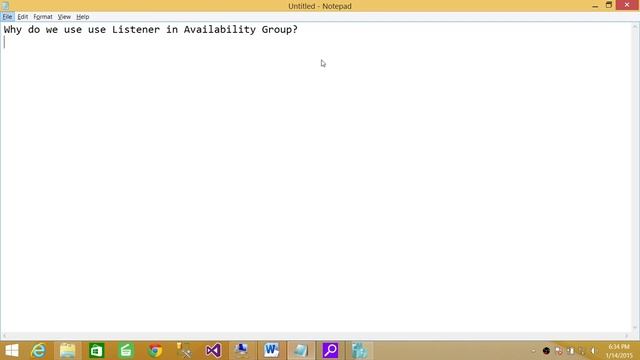 SQL Server DBA Interview Questions & Answers | Why do we use Listener in Availability Group смотреть онлайн