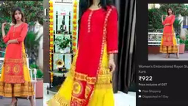 Meesho Anarkali kurti || Amazon kurti haul ||Meesho kurti haul / Affordable kurti/Dresses/Kurta смотреть онлайн