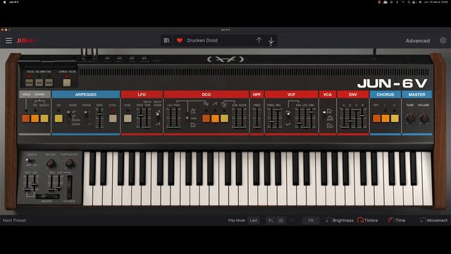 Arturia JUN 6 ❤️ presets selection [Factory Sound Bank - Sons Usine] смотреть онлайн