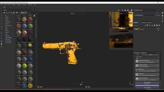 Substance painter смешивание материалов ► Blending mode смотреть онлайн