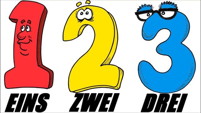 ♫ German Numbers Song ♫ Zahlenlied ♫ Zahlen Lernen ♫ Zählen von 1 bis 10 ♫ смотреть онлайн