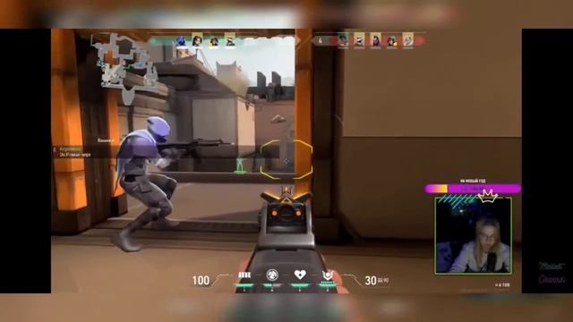 С вами топовый игрок #VALORANT! О том как Рома учил меня играть :D смотреть онлайн