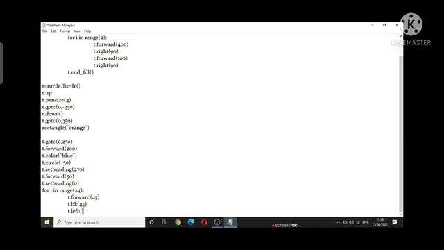 TURTLE FLAG TUTORIAL | PYTHON TURTLE GRAPHIC | PYTHON GRAPHIC | INDIAN FLAG смотреть онлайн