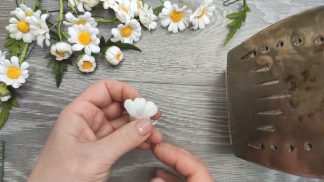 DIY/МК як зробити РОМАШКИ на шпильках у зачіску/ ФОАМІРАН смотреть онлайн