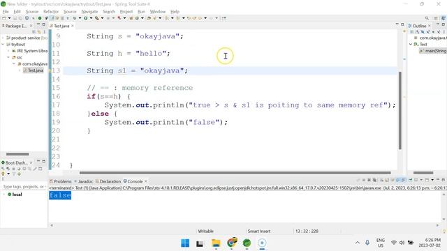 String constant pool | string constant pool in java | string pool | scp | java interview | okayjava смотреть онлайн