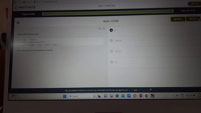 cisco Javascript module final test answers смотреть онлайн