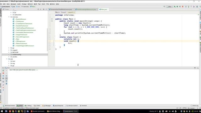 Урок Java 357: Почему синхронизация это плохо смотреть онлайн
