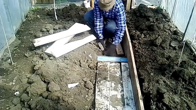 ТЕПЛИЦА. Работы внутри теплицы смотреть онлайн