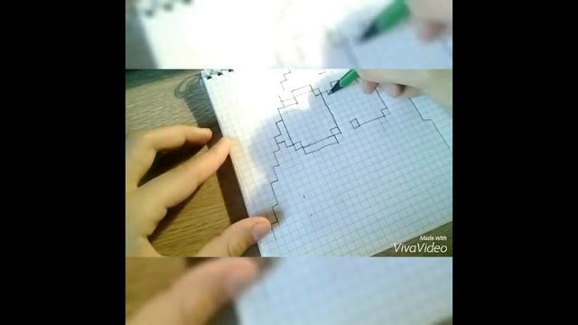 #1.Как нарисовать"Кота Саймона"по клеточкам смотреть онлайн