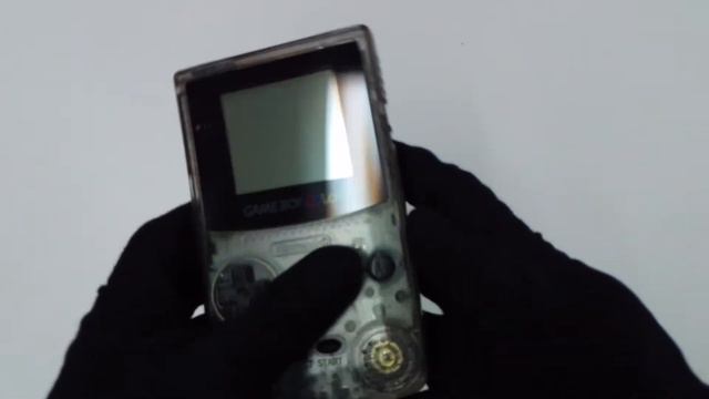 Nintendo Gameboy Color Transparent Black Edition смотреть онлайн