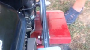 Как Устранил перекос ремня шкива редуктора и мотора мотоблока