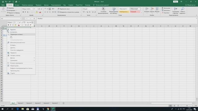 Excel для начинающих. Ячейки в Excel и что с ними делать. смотреть онлайн