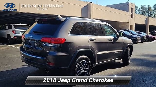 Used 2018 Jeep Grand Cherokee Limited, Cary, NC HY71271A смотреть онлайн