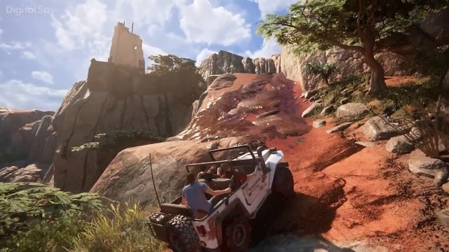 Uncharted 4: A Thief's End - 18 mins gameplay смотреть онлайн
