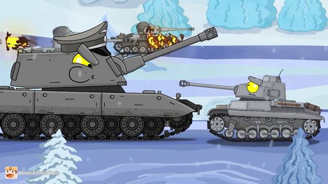 Our Fight is very close!!!///VK-44 Citadel + Plunger VS KV-44 M2 Executioner///Cartoon About Tanks смотреть онлайн