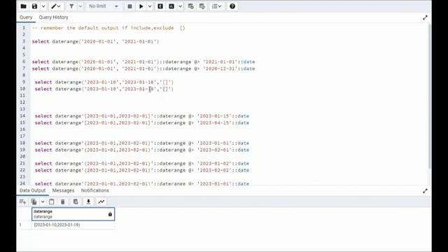 PostgreSQL Range Type. Learn how to Query and store range data. смотреть онлайн