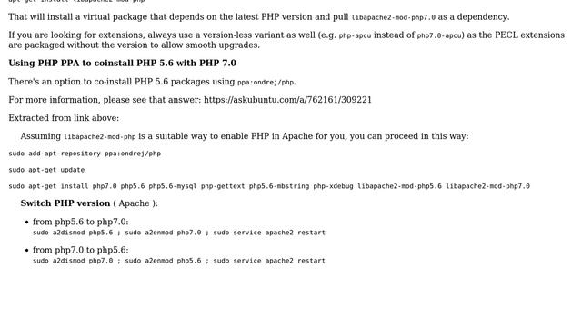 Ubuntu: Can't install php5 on Ubuntu 16.04 смотреть онлайн