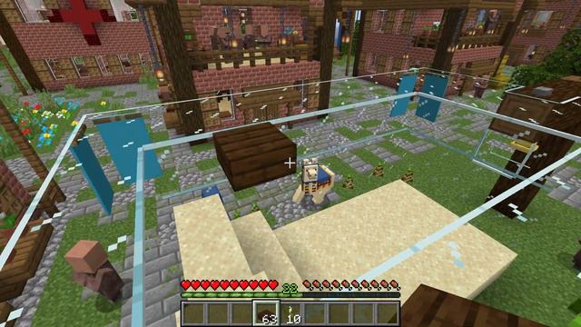 ГИГАНТСКИЙ АКВАРИУМ У МЕНЯ В ДЕРЕВНИ В МАЙНКРАФТ | VINCHI Minecraft