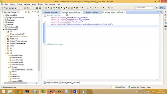7.- LINEARLAYOUT, CONTROLES BÁSICOS – TEXTVIEW смотреть онлайн