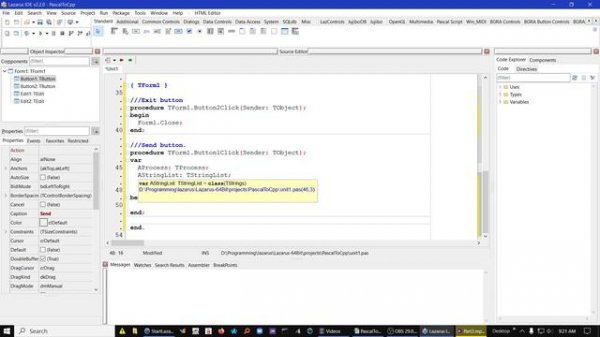 Lazarus and C++ using pipes