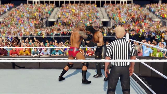 Randy Orton Super RKO Finisher to Seth Rollins - WWE 2K24 Gameplay | PS5™ [4K60] смотреть онлайн