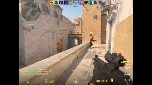 Counter Strike 2 - Matchmaking 5 Dust II 2023 смотреть онлайн