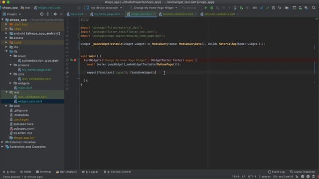 Flutter Course — Section 2: Widgets — Part 9 : Extensions , Unit Tests and Widget Tests смотреть онлайн