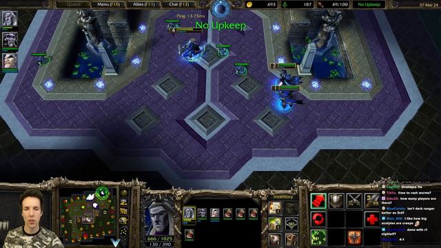 This guy REALLY wanted the high ground! - Grubby's FIRST FFA in ages! - WC3 - Grubby смотреть онлайн