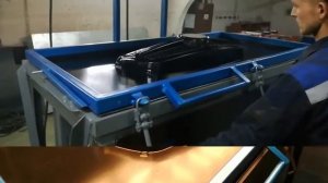 Термовакуум формовочный станок без предварительного раздува