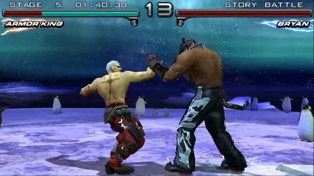 Tekken: Dark Resurrection (PSP) walkthrough - Armor King смотреть онлайн