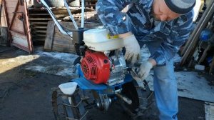Замена масла в мотоблоке Нева МБ-23.