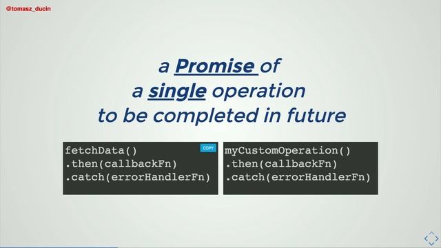DPC2019: 5 architectures of asynchronous JavaScript - Tomasz Ducin смотреть онлайн