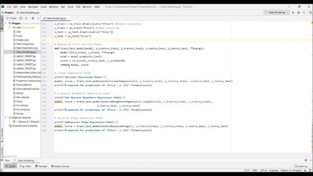 DATA MODELING CODE IN PYTHON | DATA MINING смотреть онлайн