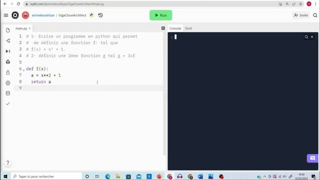 Python - Comment définir une fonction - f(x) = x² + 1 смотреть онлайн
