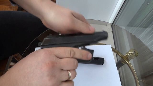 Неполная разборка газового пистолета ИЖ 79-8 смотреть онлайн