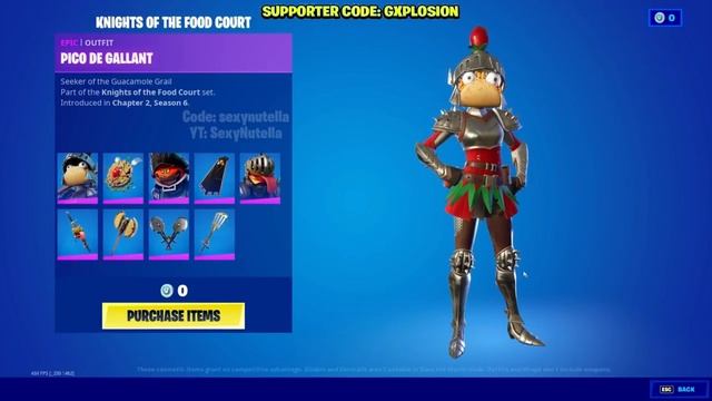 Food Knights Bundle Release Date In Fortnite Item Shop! Knights Of The Food Court Bundle In Fortnit смотреть онлайн