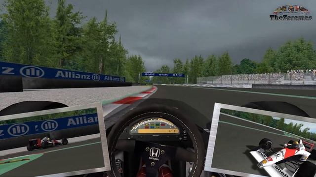 McLaren MP4/5 Ayrton Senna - RTP 2011 SP - Monza [rFactor] [HD+] смотреть онлайн